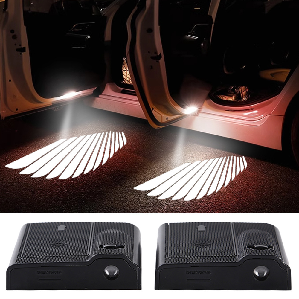 led汽车迎宾灯 所有车型通用照地图标可选粘贴无线安装可充电款