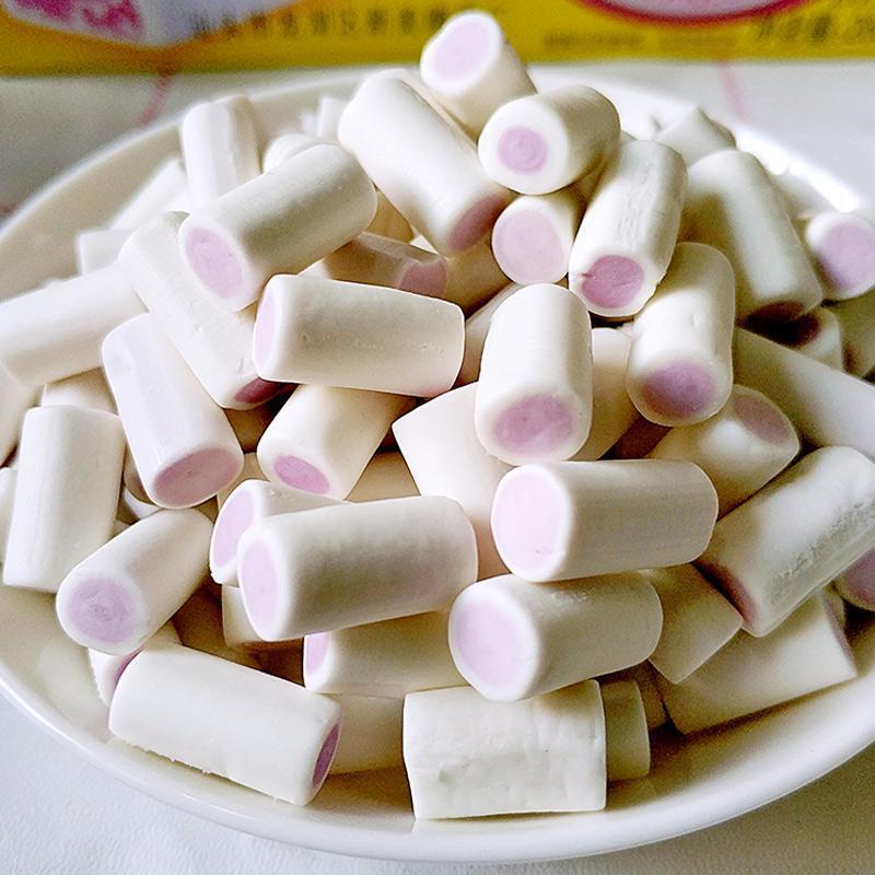 舒心大香芋味奶糖新美香芋奶糖小时候怀旧童年90后小零食儿童糖果