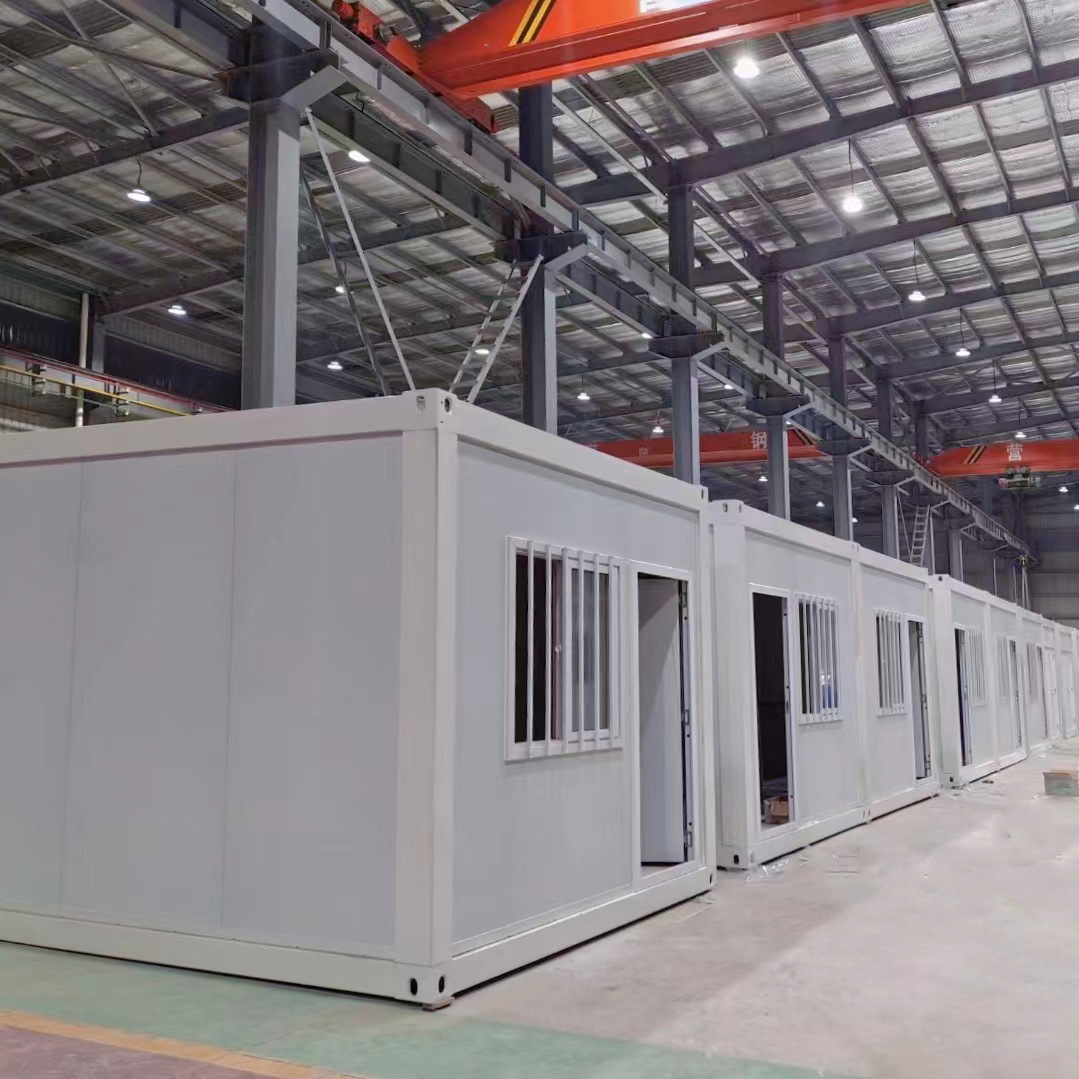 住人集装箱移动房工地简易隔离房快拼箱临时办公室装配式活动板房