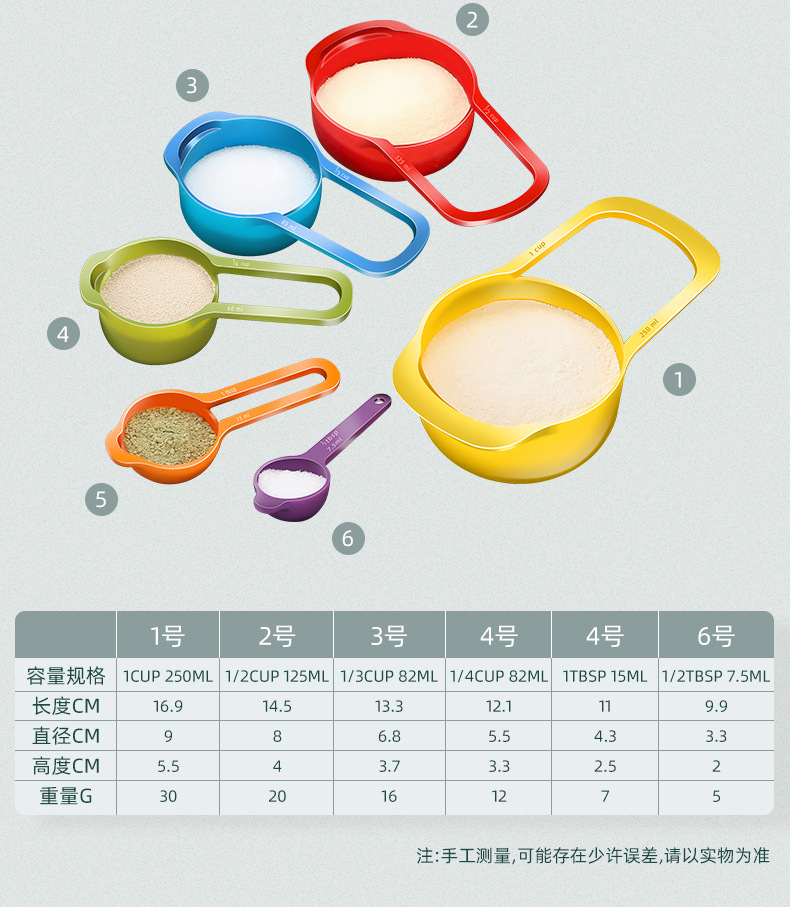 大量勺克数勺婴儿奶粉勺子烘焙计量勺咖啡量刻度精准称量勺套装