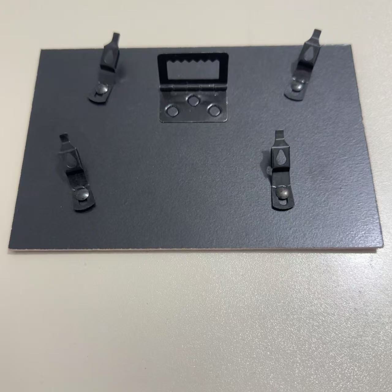 定制相框背板密度纤维板画板背板加工挂钩弹片加工定制相框背板支