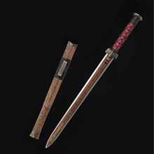 龙泉君魄刀剑传统宝剑八面赤壁汉剑两种剑身可选冷兵器未开刃