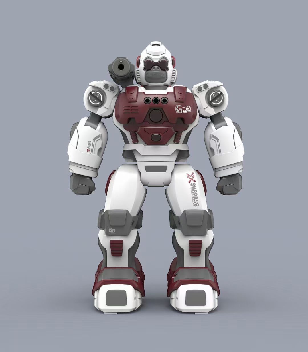 新款跨境机械猩猩 2.4g遥控机器人玩具 灯光喷雾喷火唱歌电动玩具