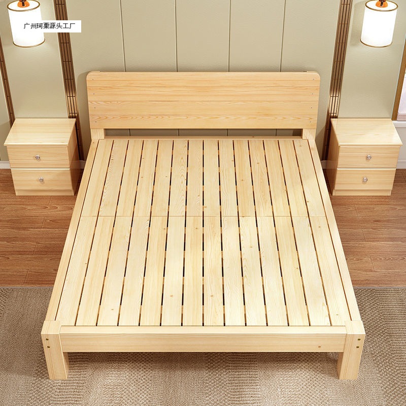 8米单人床1.5米家用木板床1.2米1m