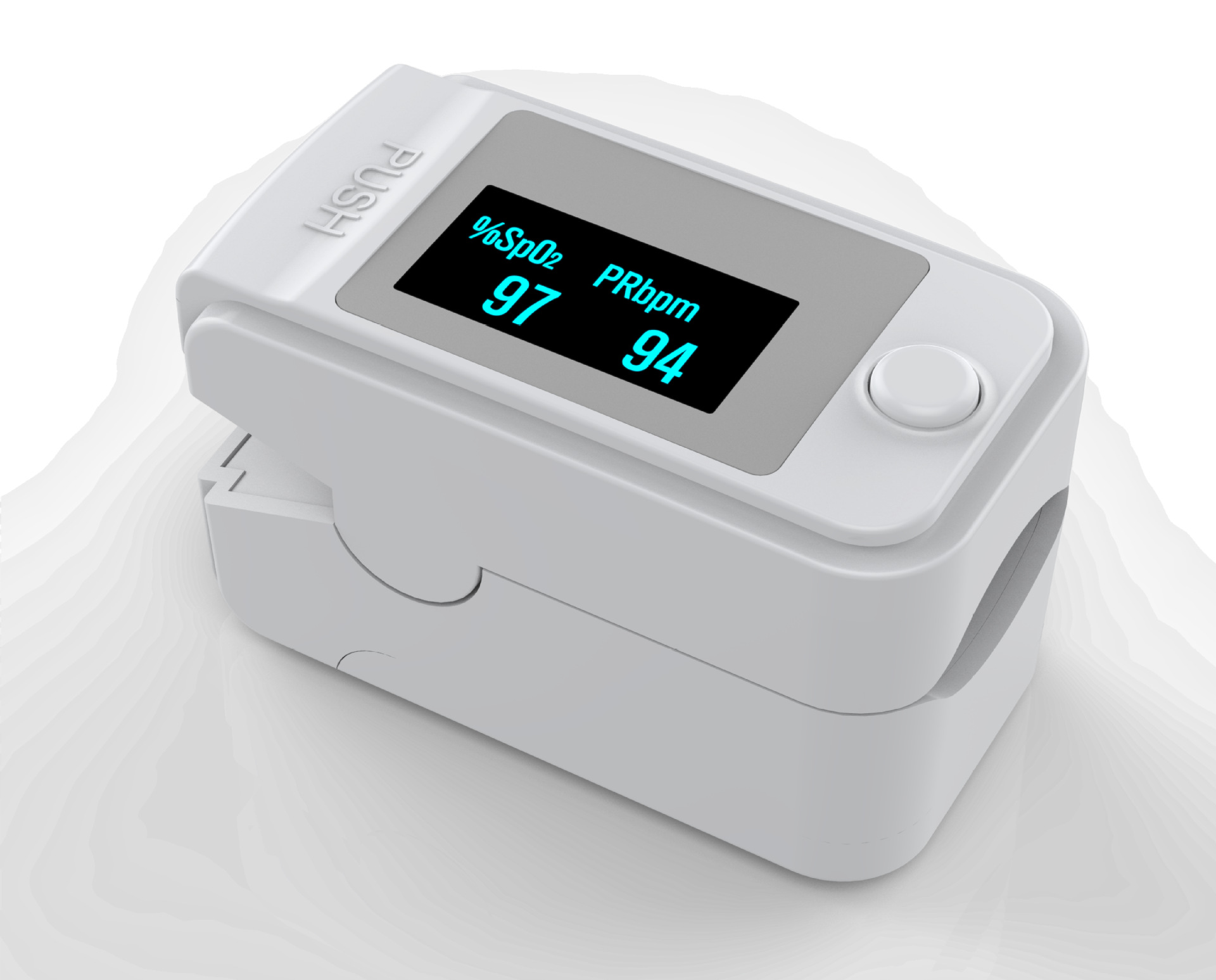 指夹式脉搏血氧仪tft医用心率计监测仪指脉氧夹血氧饱和度检测器