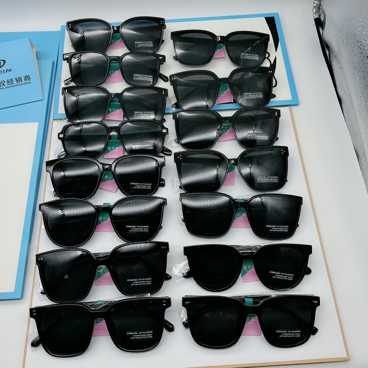 雅伦雪马曼尔兹tr90偏光近视太眼镜韩版墨镜时尚女偏光太阳眼镜