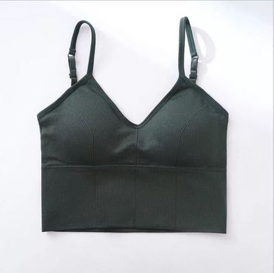 Internet Celebrity Kaka Same Style Backless Bra Underwear Sexy Strap Push up Underwired Tube Top Girl Sports Vest for Women