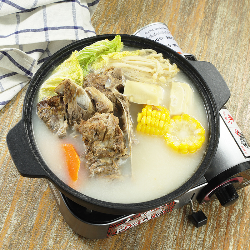 方便速食商用日式豚骨汤中式猪骨汤常温汤料理包连锁餐厅批发