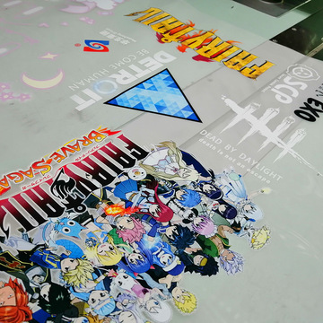 热转印柯式烫画贴白墨烫画衣服图案印logo文字t恤印花胶印1张起订