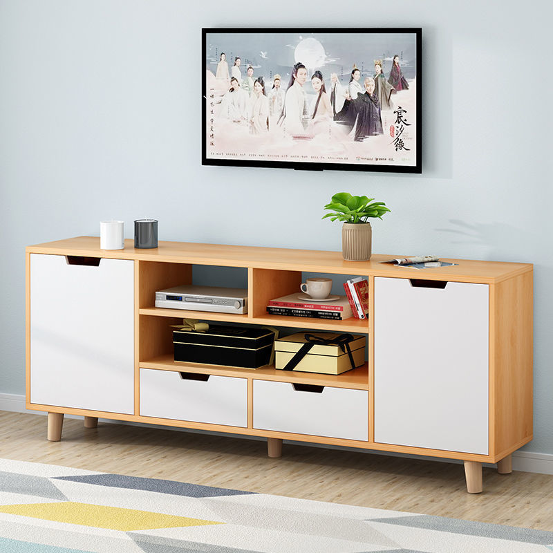 矮柜储物柜新款电视柜茶几组合约小户型腿电视机柜子易客厅墙柜