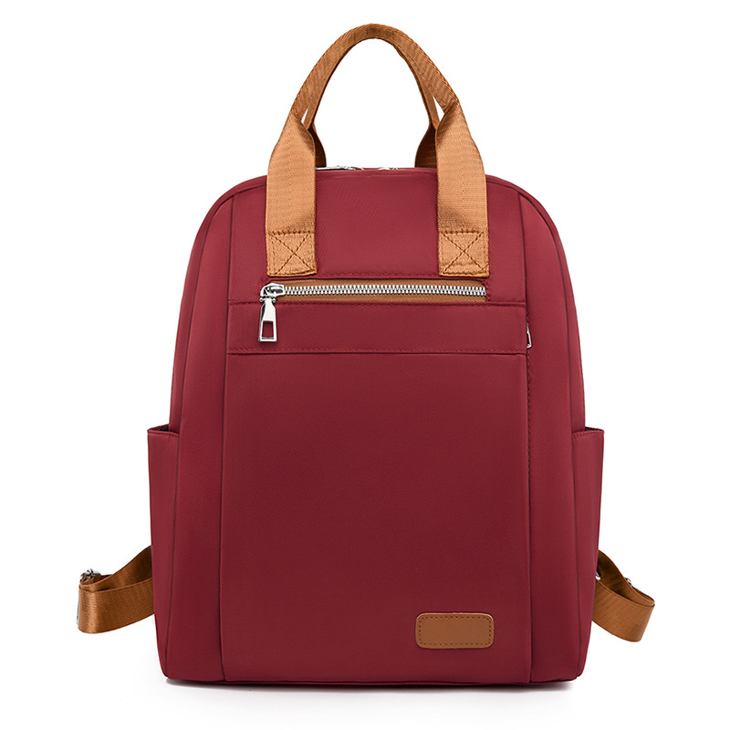 Women's Bag 2022 New Street Fashion Backpack Oxford Cloth Outdoor Travel Bag Computer Bag Women's Backpack Wholesale