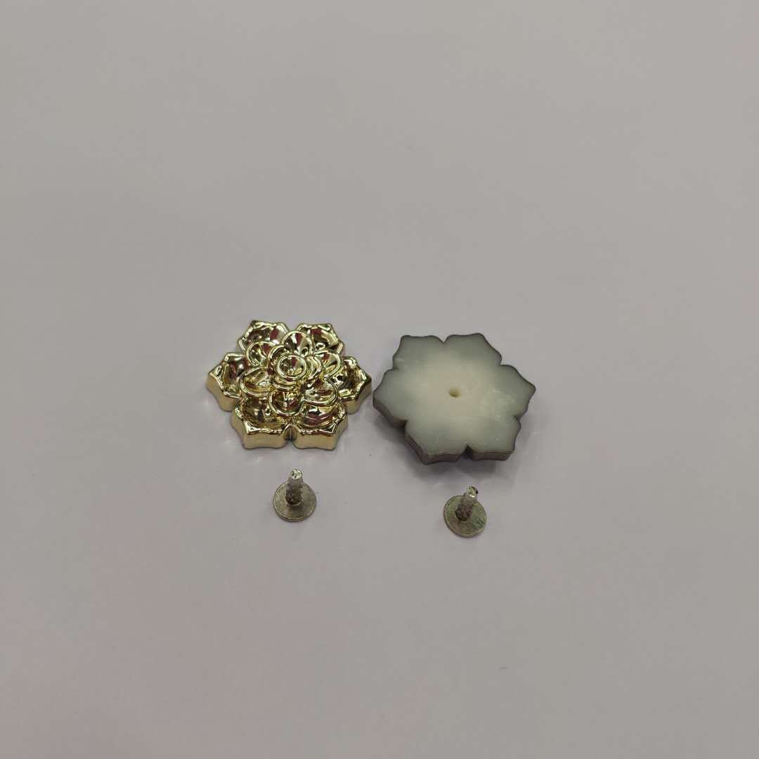 厂家供应 8mm塑料平面四方形铆钉菠萝钉 鞋子箱包服装装饰配件