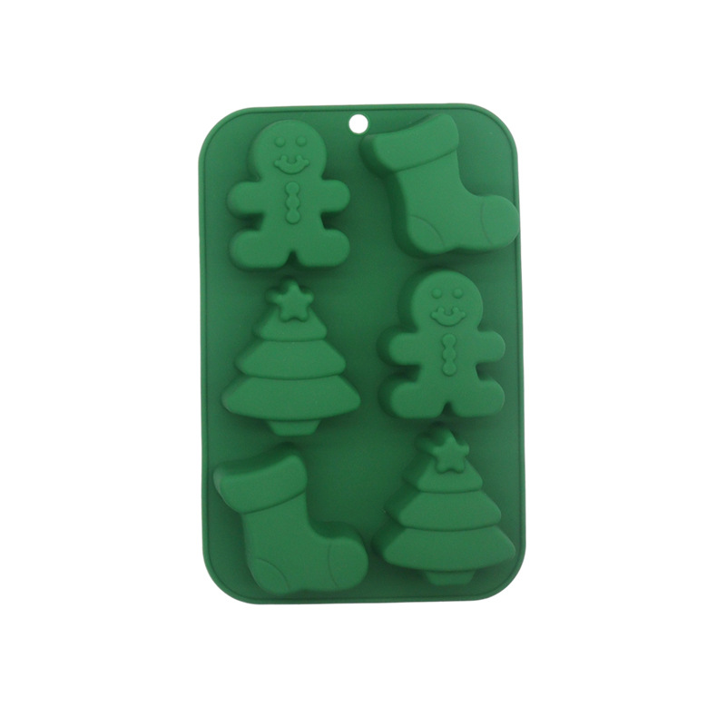 Christmas Series Silicone Cake Mold Creative Diy Gift Mousse Chocolate Biscuit Handmade Silicone Mold