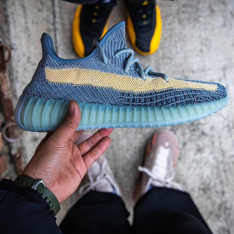 og椰子鞋男yeezy侃爷350v2满天星pk天使g5水洗丹宁god脏橙灰珍珠