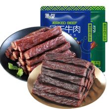 蒙都风干牛肉干手撕内蒙古袋装特产独立包装清真小吃零食500g