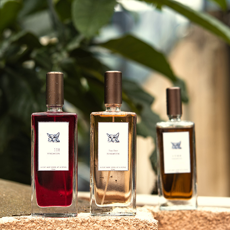 Wind Hisbiscus Kitty Perfume for Women Fresh Alight Fragrance Student Nature Sandal Fragrance Temple Vietnam Wholesale 50ml