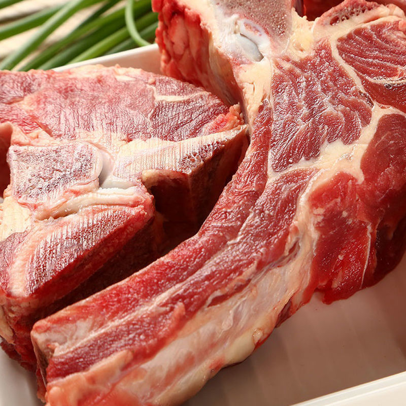 牛肋条清真牛排骨鲜牛肉牛排厚肋排牛仔骨原切牛排带骨牛排批发