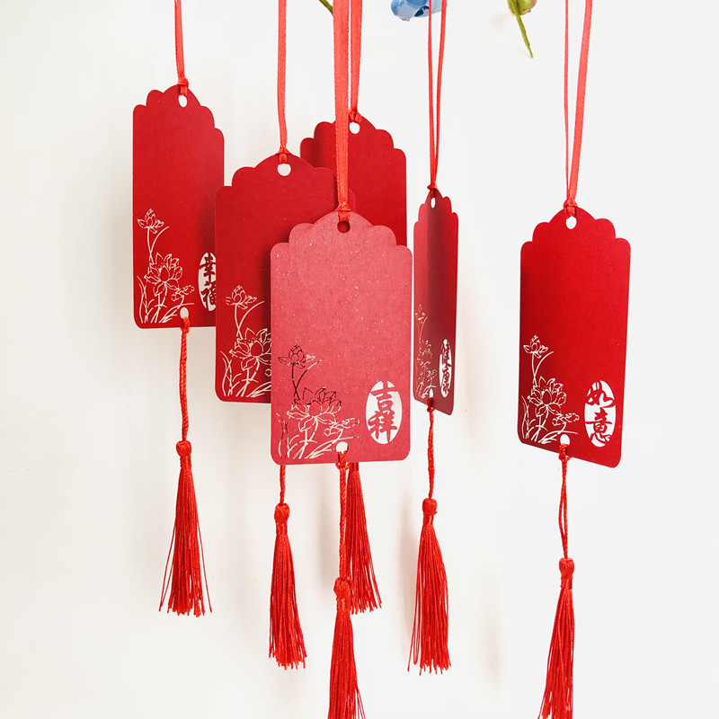 祝福许愿卡幼儿园学校留言卡景区寺庙心愿牌墙面树装饰祈福牌批发