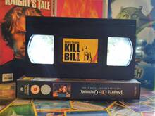 跨境爆款 杀死比尔夜灯VHS老式怀旧电影录像带灯创意led灯气氛灯