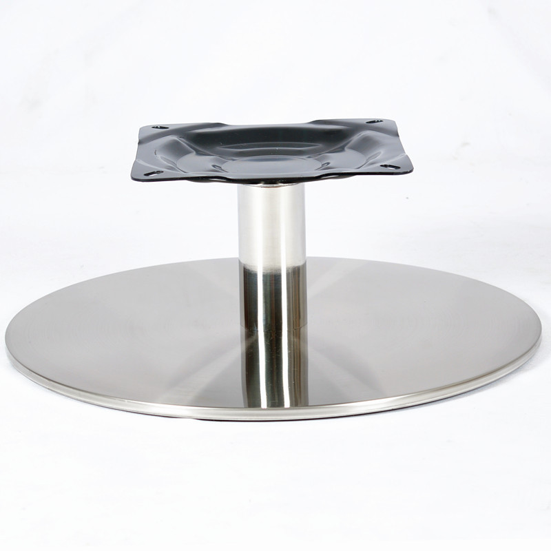 圆形不锈钢底盘单人沙发旋转五金底座 休闲转椅五金配件金属底座