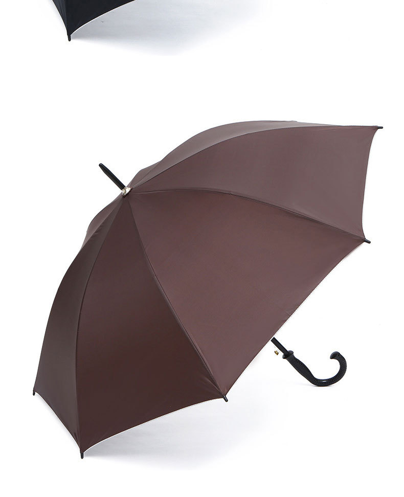 16骨拐杖伞长柄自动伞可印logo户外登山防滑晴雨长柄伞现货批发