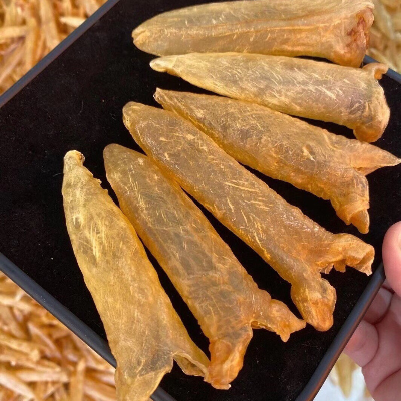 黄花胶60头100头 非洲深海黄花鱼胶筒鱼肚鱼鳔孕妇产妇滋补品海味