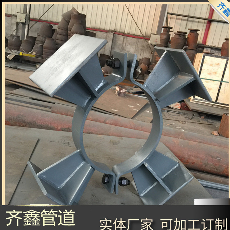 滑动管托 蛭石保温隔热管托 滑动支架dn300管道辅助 管托固定支座