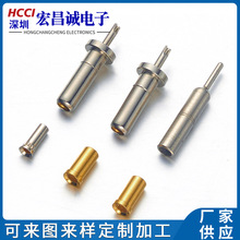 铜插针 铜插孔 插针插孔 电子插针0.3,0.5,0.7,0.8,1.0,1.5mm
