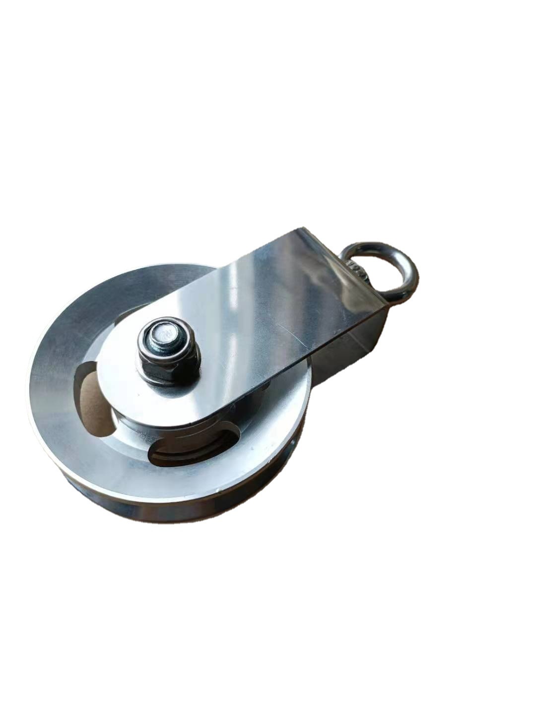 自制diy健身器材配件金属滑轮静音不锈钢