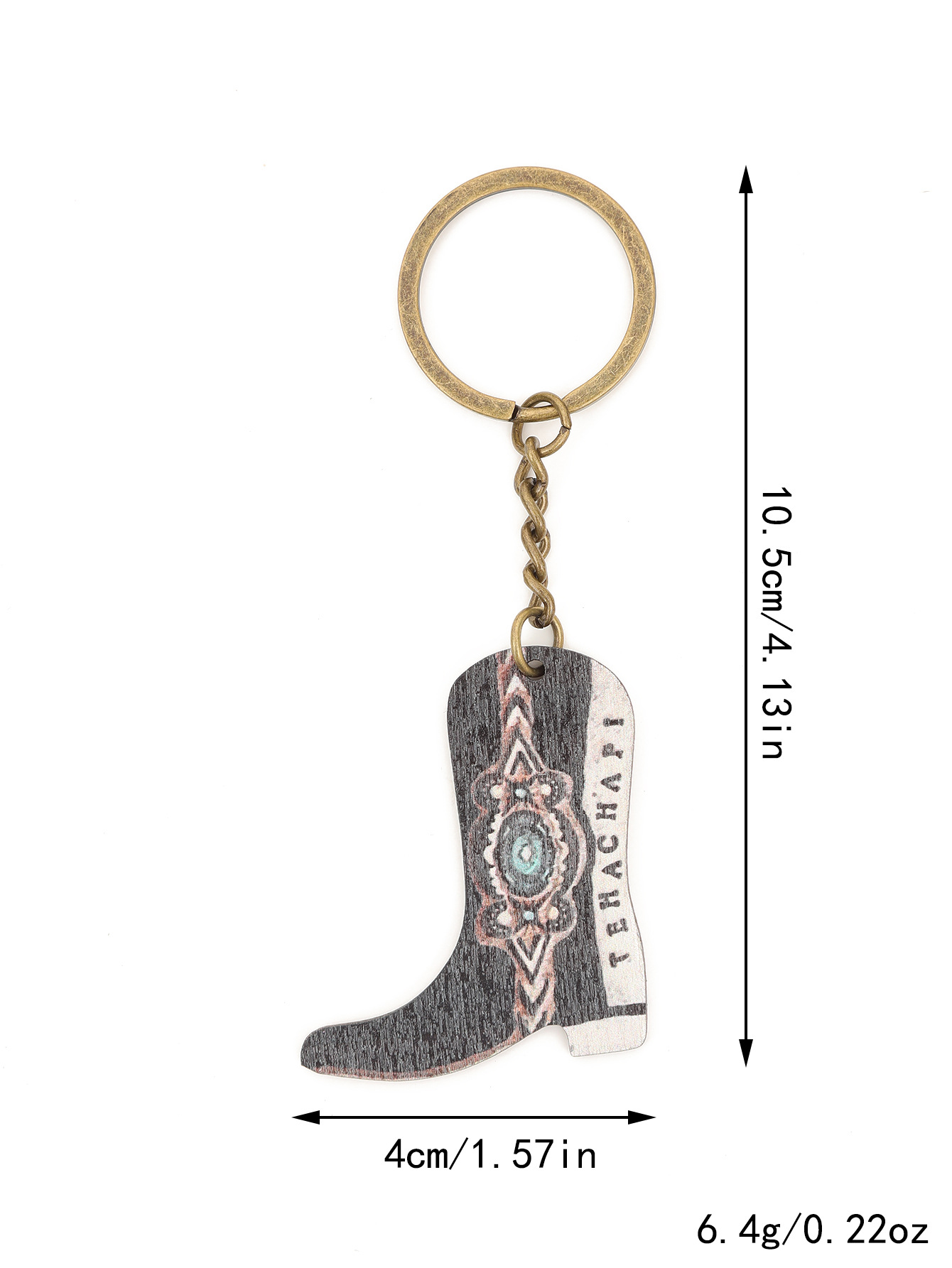 Cross-Border Western Style Boots Keychain Cars and Bags Pendant AliExpress European and American Amazon