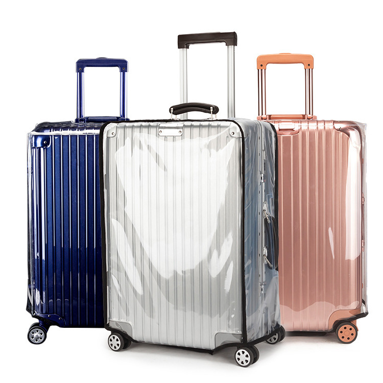 透明PVC拉杆箱行李箱保护套旅行箱套皮箱防尘罩通用耐磨批发20 24