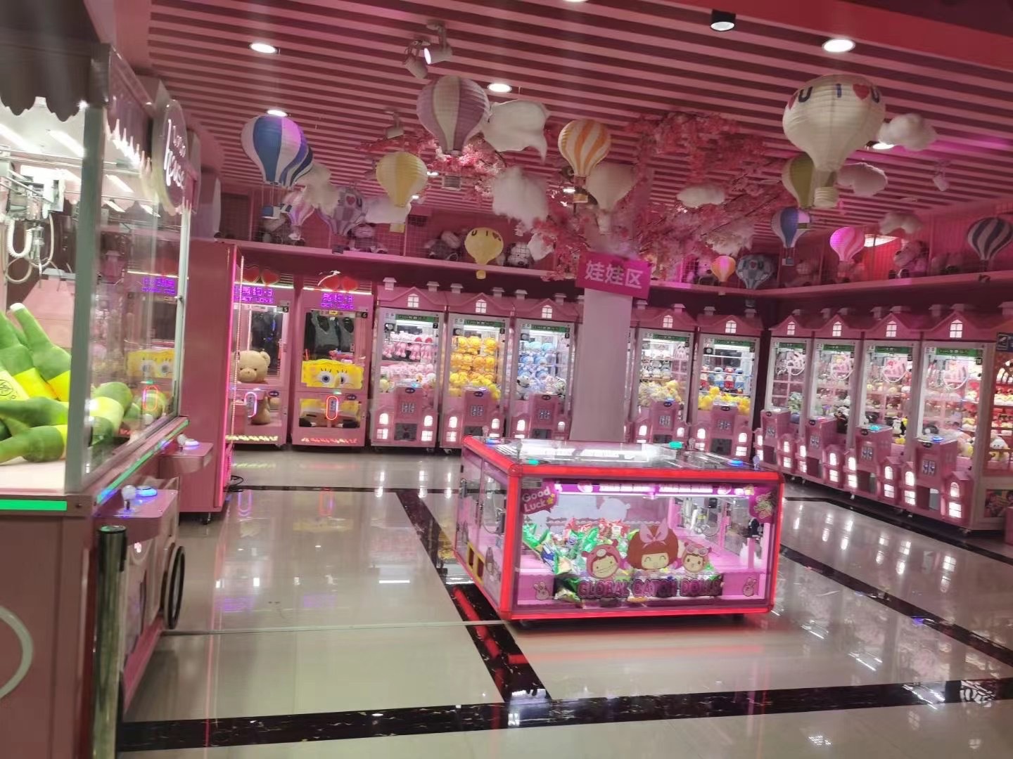 娃娃屋整体设计娃娃机抓娃娃机高端娃娃机厂家整体采购方案设计