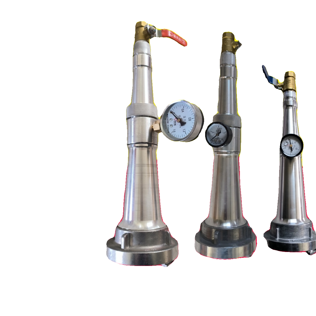 xz测压装置65型压力表开关水枪2.5寸带压力表直流水枪星