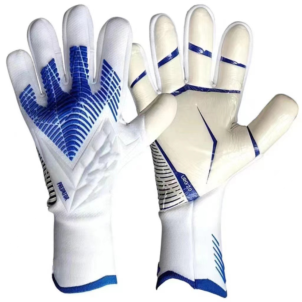 Factory Direct Sales Professional Goalkeeper Football Gloves Adult Goalkeeper Falcon Children's Competition Non-Slip Wear-Resistant Breathable