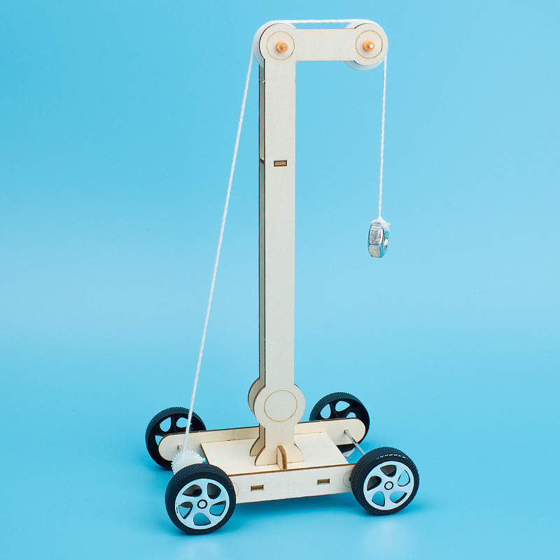 重力小车手工diy科技小制作研学教具材料包steam科学实验小学作业