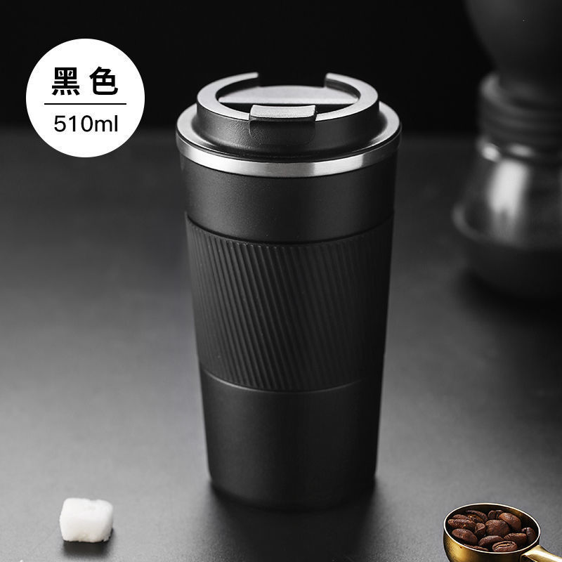 Hot Sale New 304 Stainless Steel Coffee Cup Portable Car Car Cup Handy Vacuum Thermos Cup Gift Wholesale