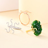 S925 Sterling Silver Ring Conformal Ring care diy Set Beeswax Turquoise Amber brave troops universal Ring care S925 Sterling Silver Ring Conformal Ring care diy Set Beeswax Turquoise Amber brave troops universal Ring care