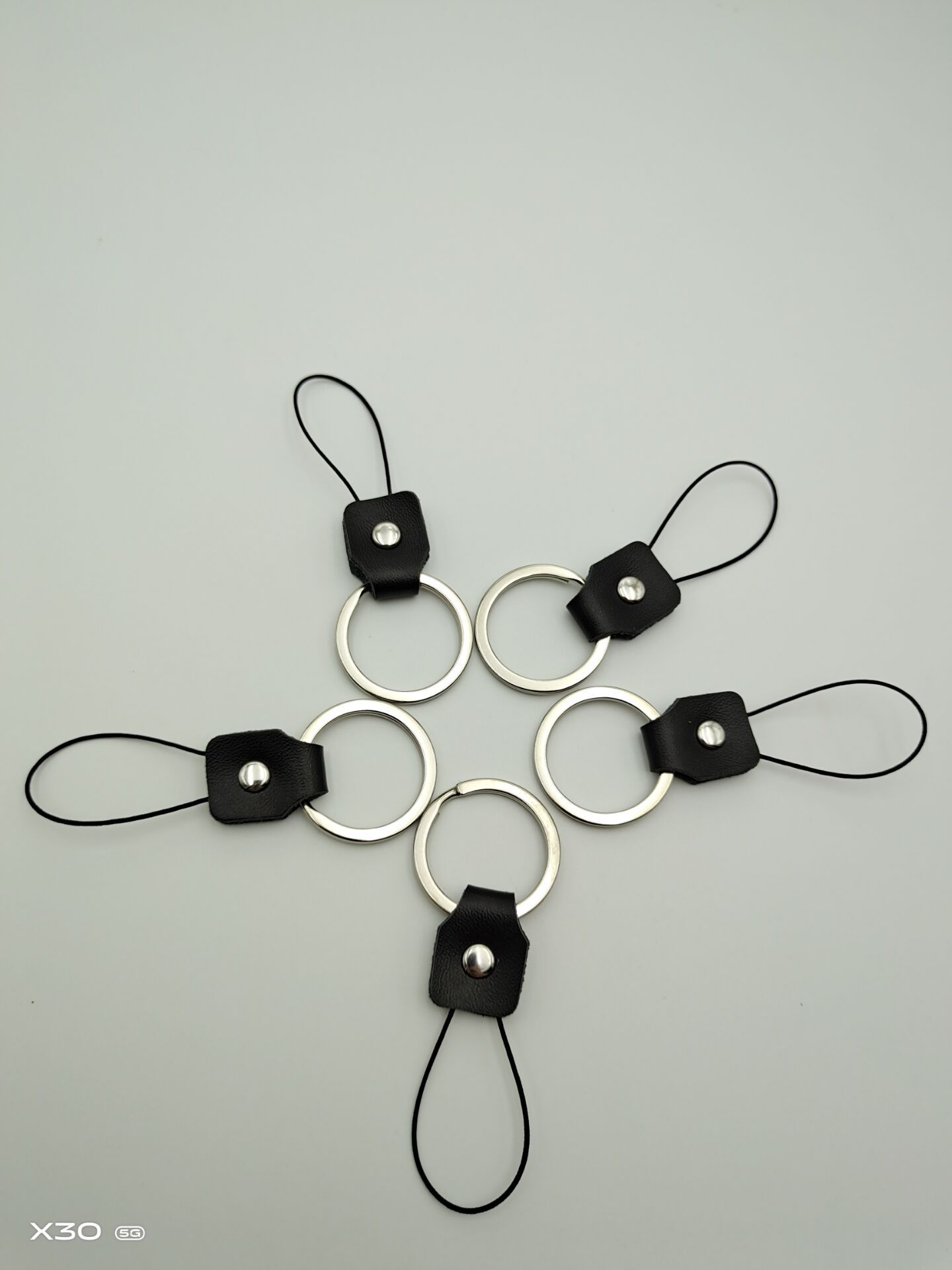 厂家直销pu手机挂绳 u盘挂绳 自拍杆手腕带 充电宝短挂绳皮革吊绳