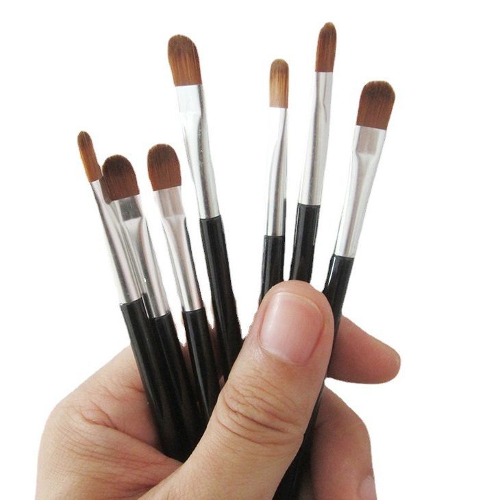 Manufacturer Direct Wholesale Single Cosmetic Brush Quantity Discount Single Eye Shadow Brush Beauty Tools Makeup Tools Lip Brush