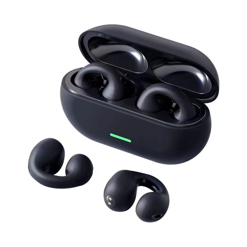 Private Model New X22 Wireless Clip Ear Non in-Ear Tws Bone Conduction Sports Bluetooth Headset Clip-on Do Not Hurt Ears