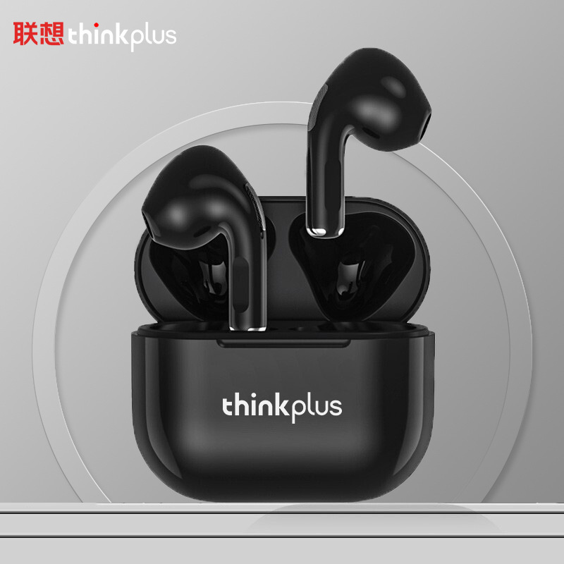 2024新款lenovo联想lp40二代蓝牙耳机无线半入耳适用华为电竞耳机