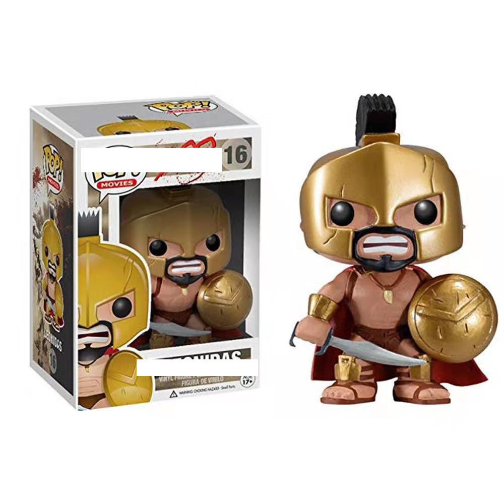 funko pop 斯巴达300勇士 列奥尼达#16 手办人偶模型玩偶公仔礼品