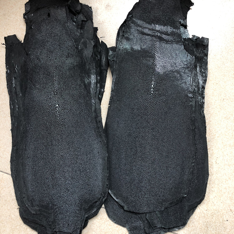 泰国进口珍珠鱼皮料 魔鬼鱼鞋靴箱包diy皮料魔鬼鱼皮料