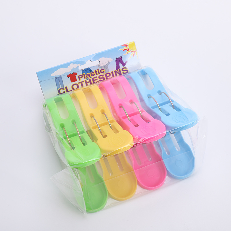 Plastic Clip Windcheater Clip Big Clip Quilt Clip Extra Large Drying Quilt Clip Hanger 4 Pieces