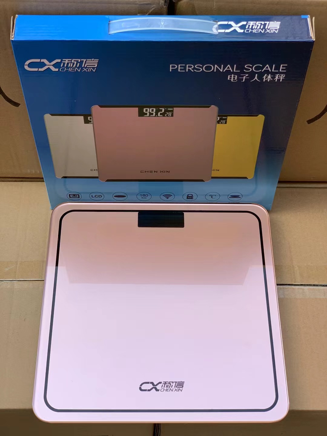 新款家用体重称方形卡通卡通体重秤时尚电子称商务活动礼品-阿里巴巴