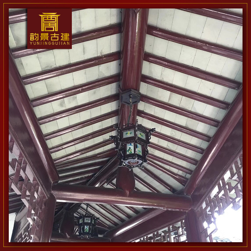 中式庭院望砖仿古青砖现代园林屋顶望板纯色粘土土窑烧制吊顶贴片