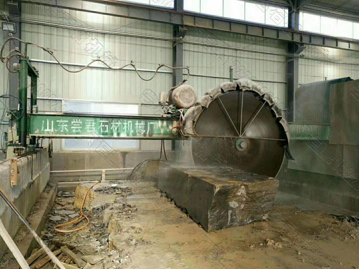 石材机械 t-2200牌坊切石机 石材条石锯石机12米主梁电动自动行走