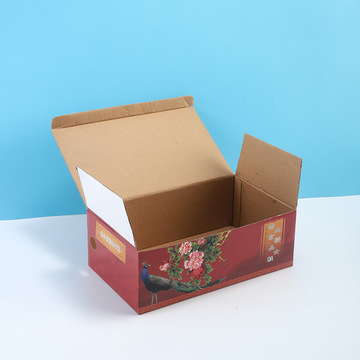 老北京瓦楞纸鞋盒纸盒翻盖折叠中老年人男女布鞋快递包装盒批发