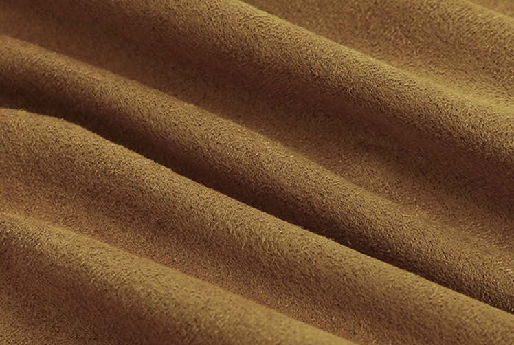 春秋韩版男装麂皮绒夹克修身潮流复古帅气男式外套百搭鹿皮上衣