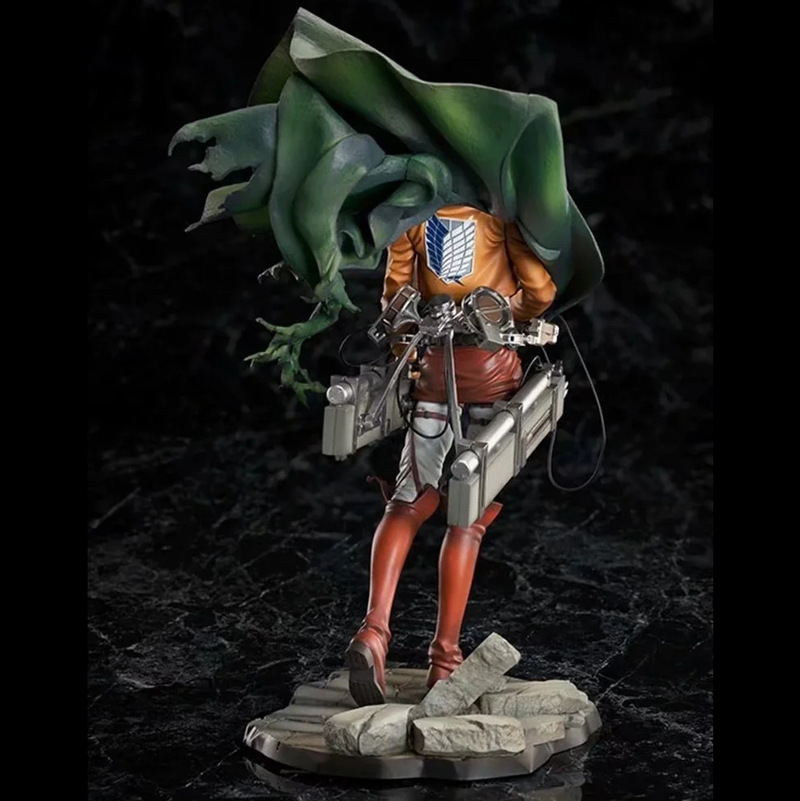 进击的巨人max披风兵长利威尔艾伦站姿公仔摆件盒装手办模型周边